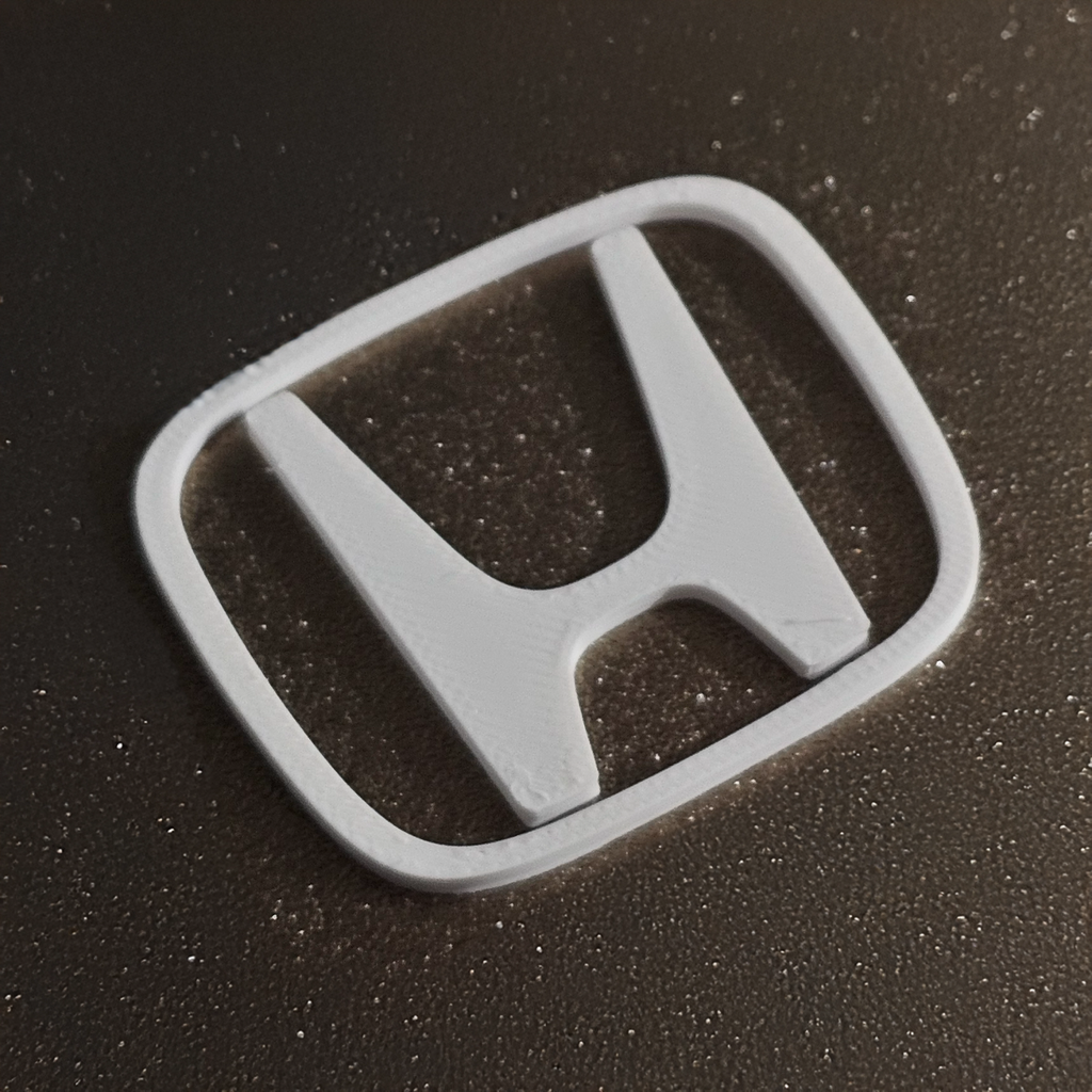 Honda Emblem Logo - 3D Printed
