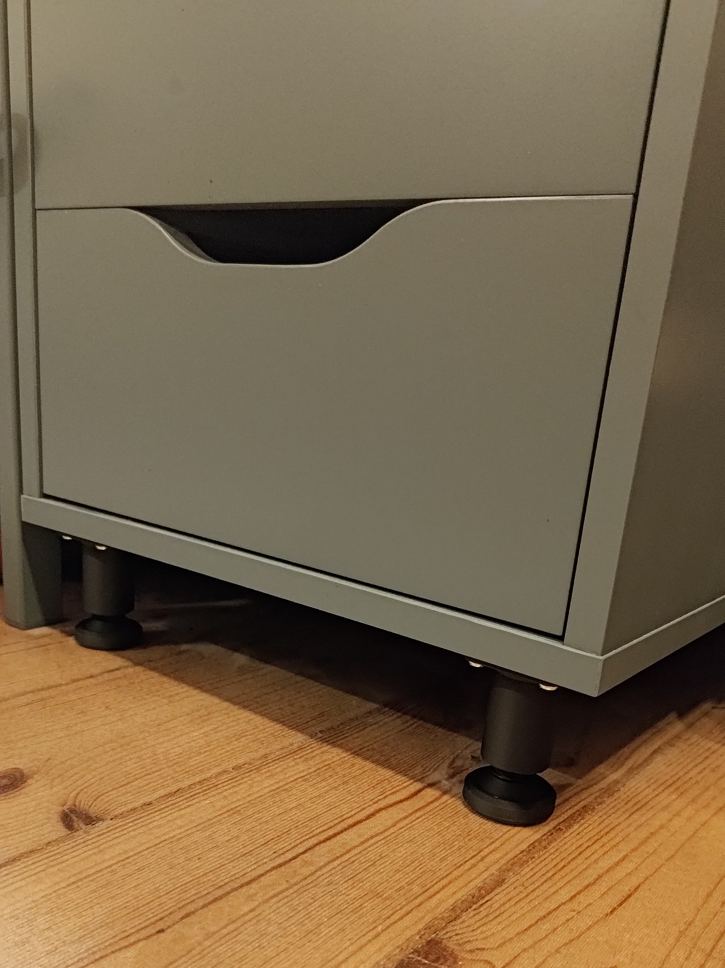 IKEA ALEX cabinet feet (Adjustable)