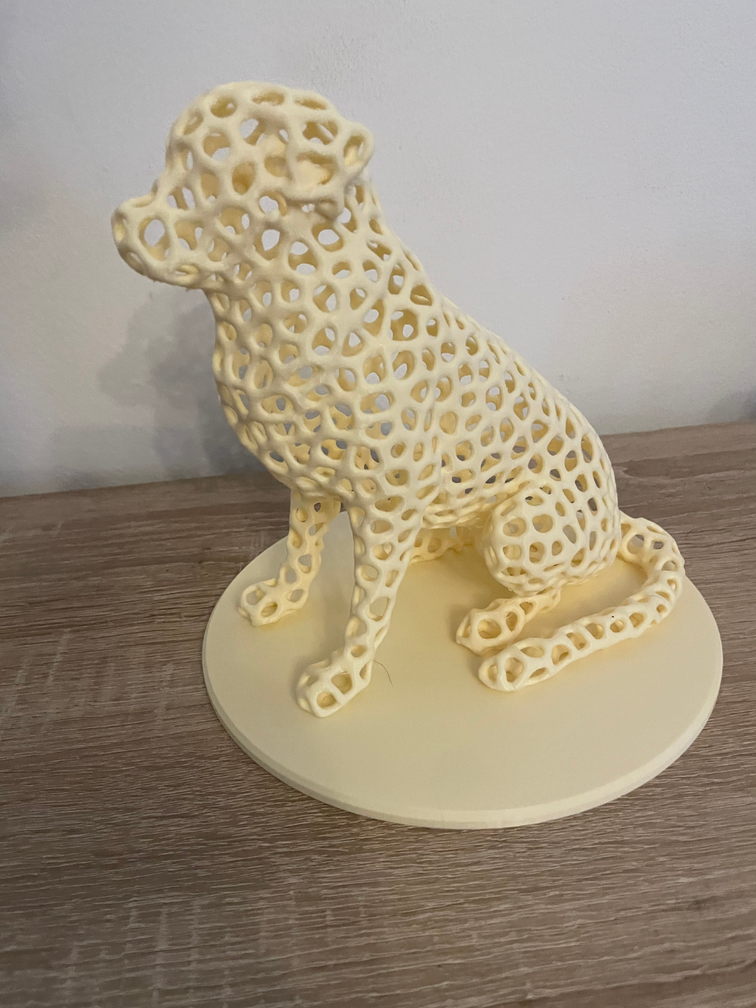 Voronoi Golden Retriever / no supports