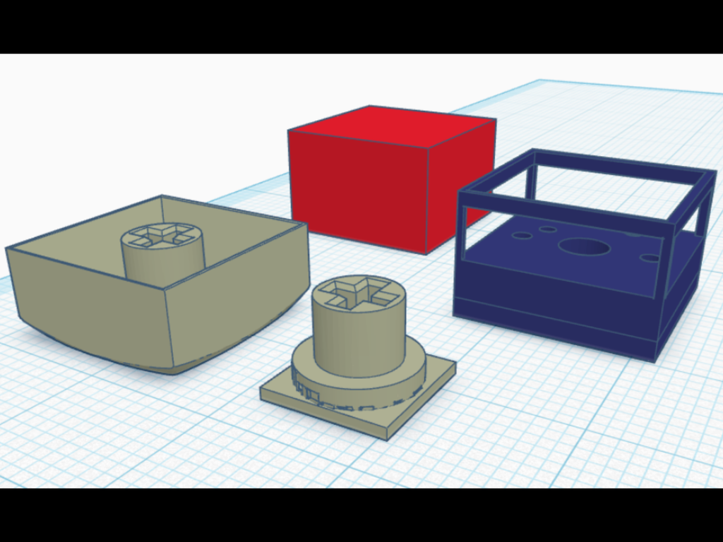 Mechanical Switch Keycap Fidget Clicker Template