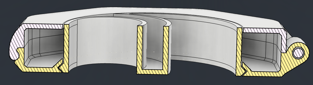 Cable winder with parametric CAD. Print in place cable organizer, wire spool for pegboard