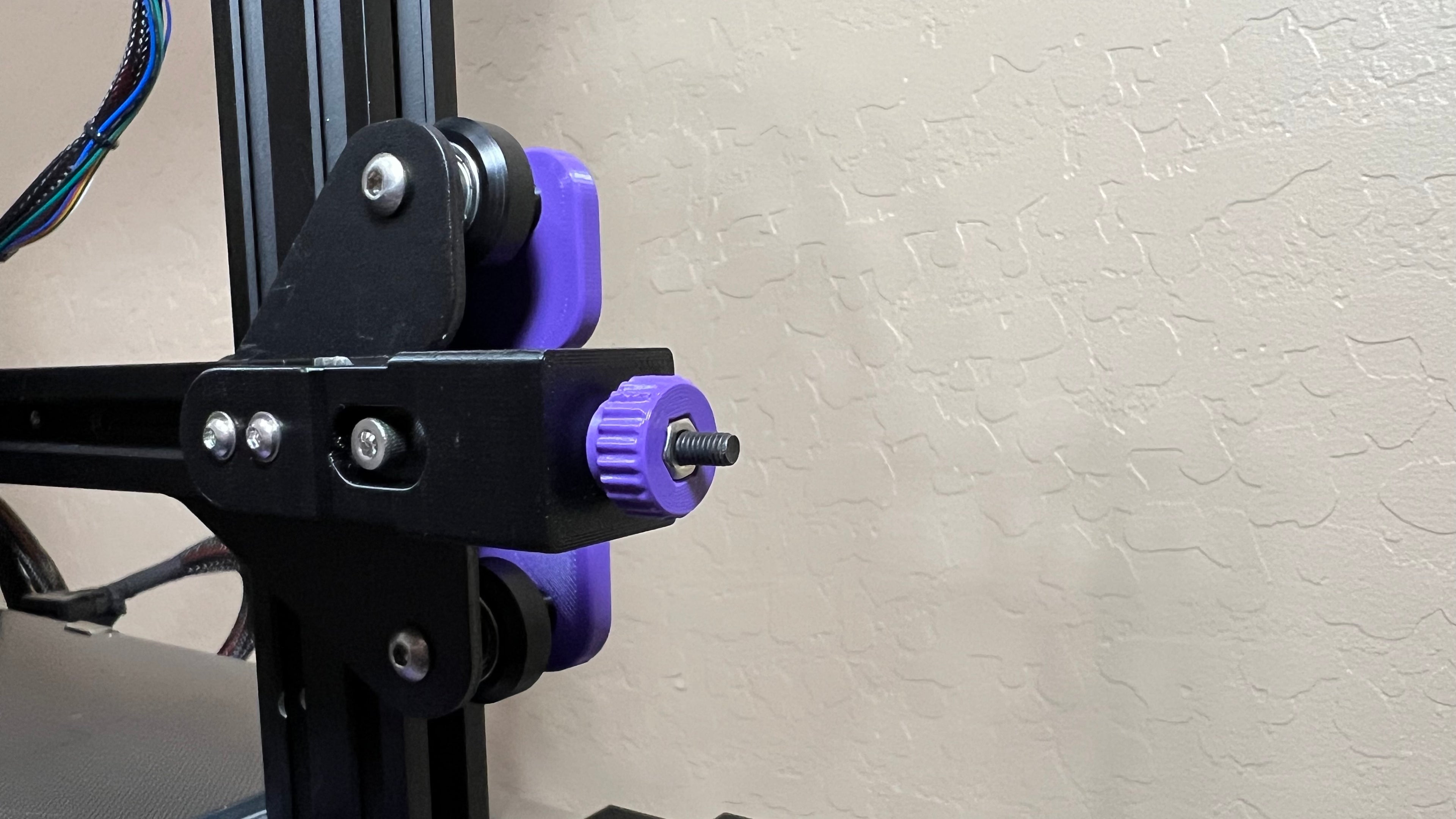 Belt Tensioner Knob for Ender 3 (M4 Nut Remix)