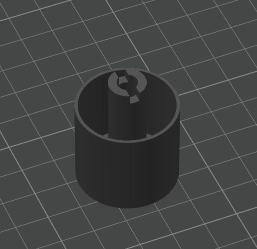 Halogen convection oven knob