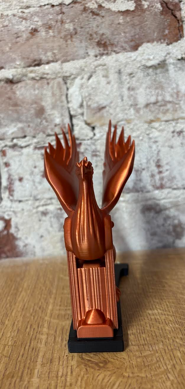 Phoenix Art Deco inspired statue