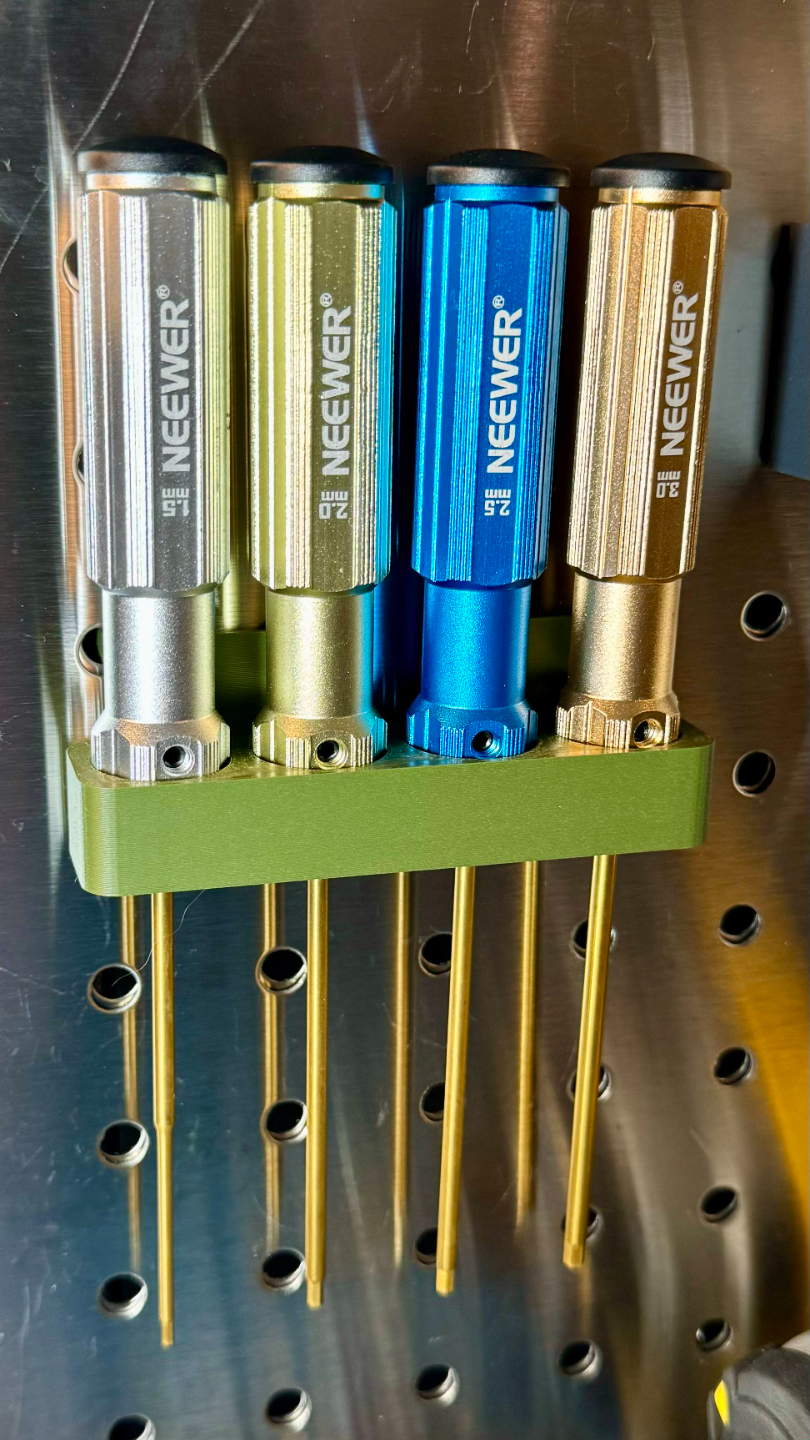 Pegboard HexDriver Holder