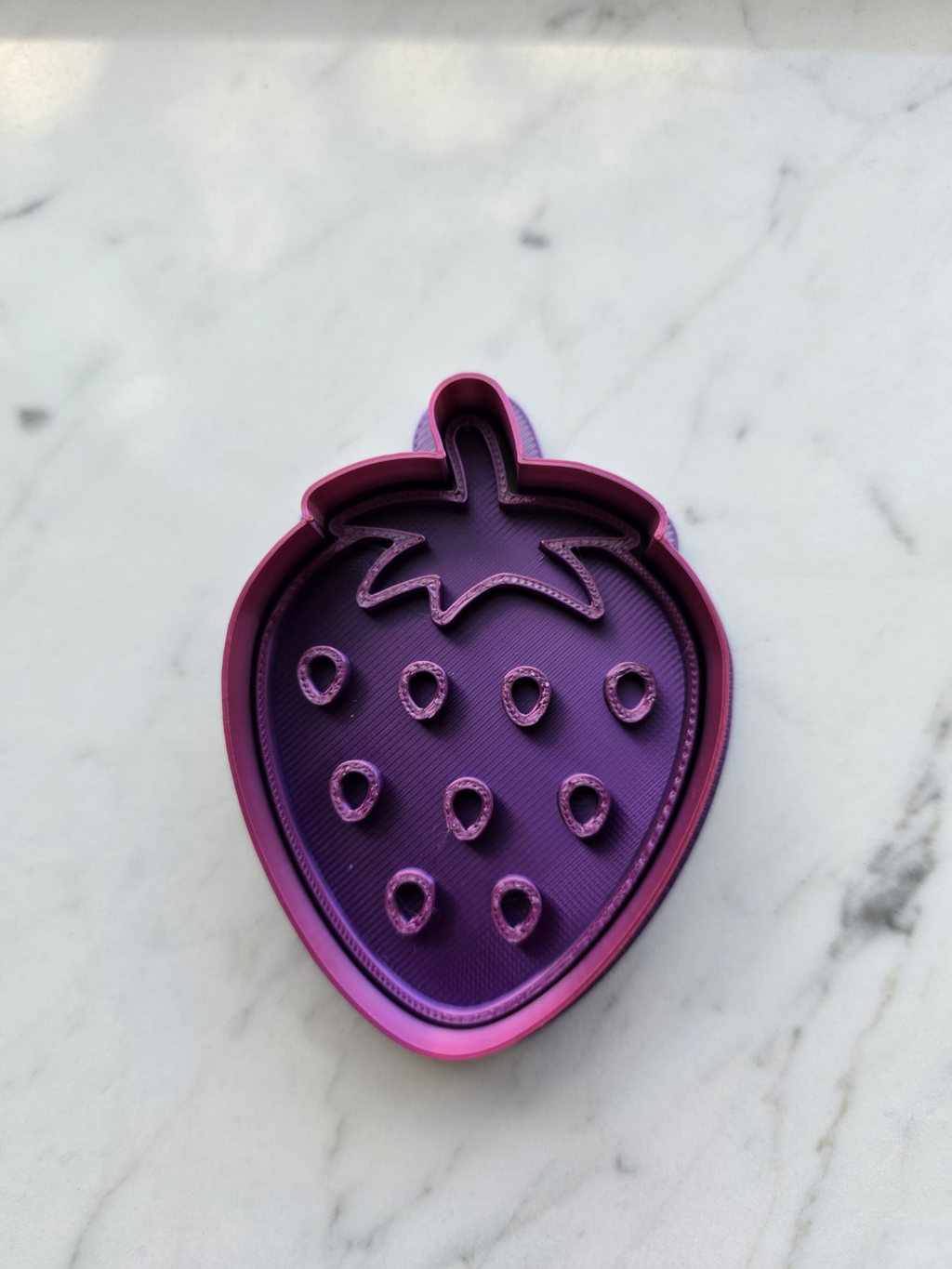 Strawberry Baking Cookie Cutter Shape Playdoh