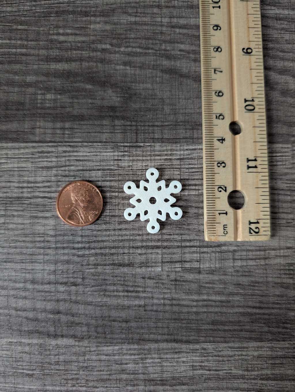 Tiny Snowflake, set of 30, Earrings, Keychains