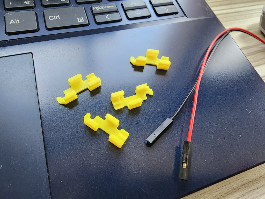 Dupont Cable 2-pin Connector with Buckle