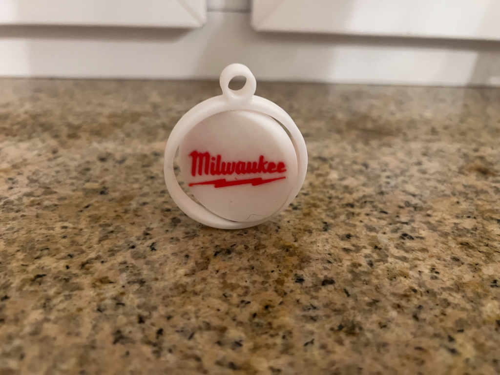 Milwaukee gyro keychain