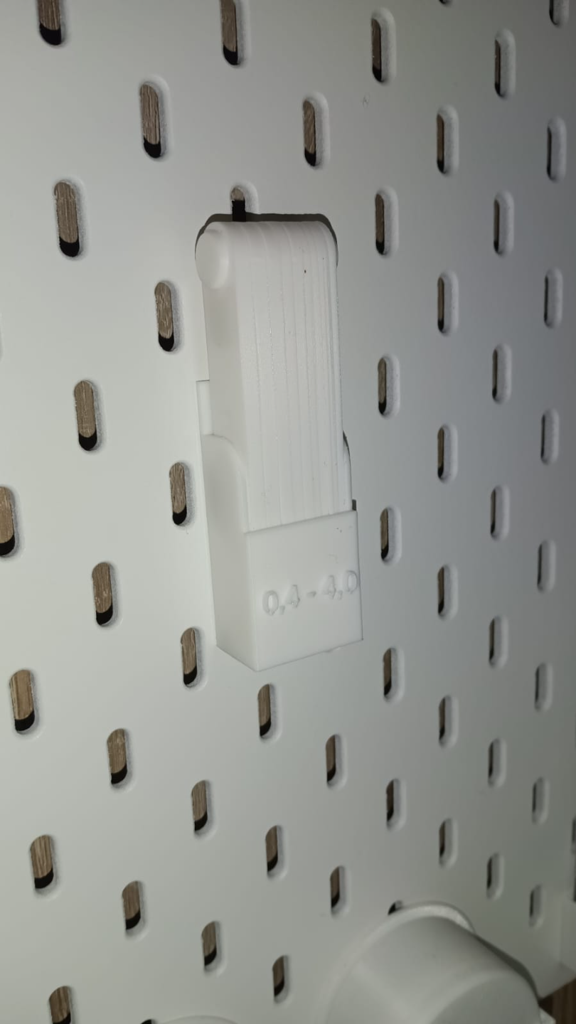 feeler gauge - spessimetro 0,4 - 4 mm