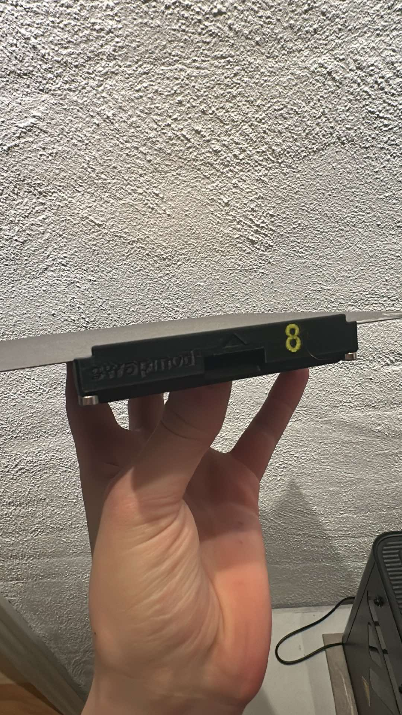 swapmod A1M - plate hook with numbers