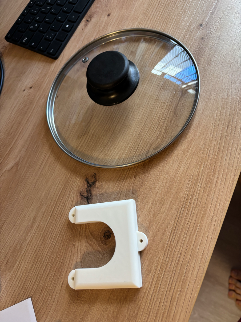 Ikea Pot Lid Wall mount
