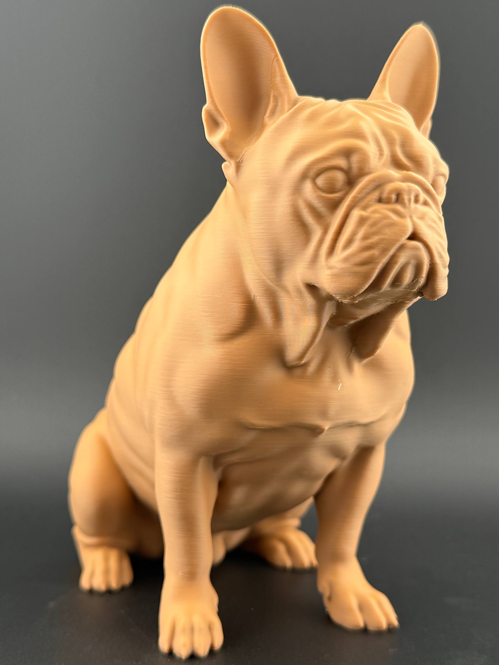 Easy-print french bulldog