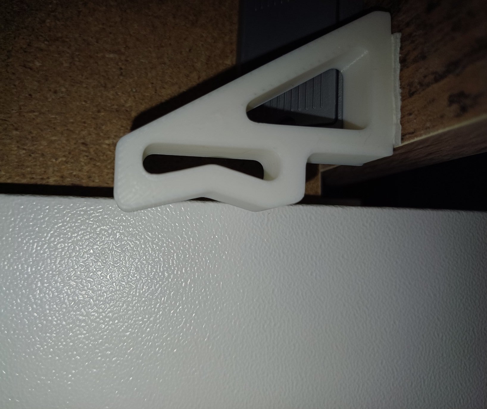 Simple 2-Part Drawer Stopper – Holds Drawer Closed