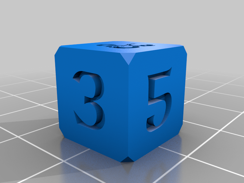 D&D dice set