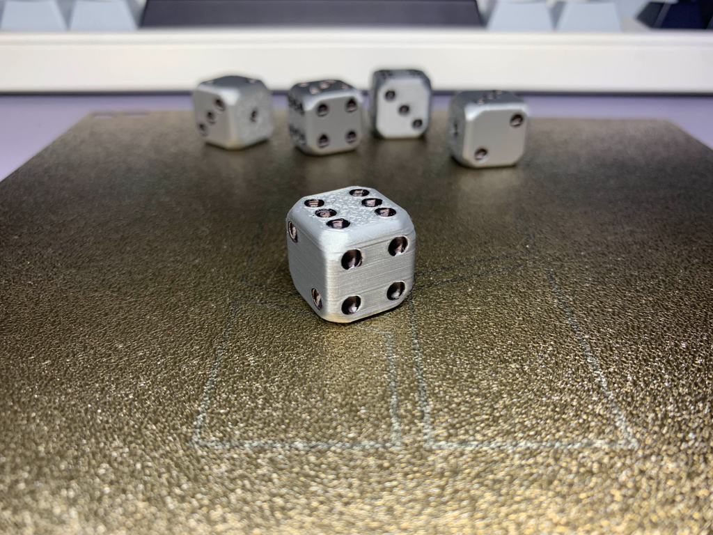 Dice 16mm Rounded Corners (6 Sides)