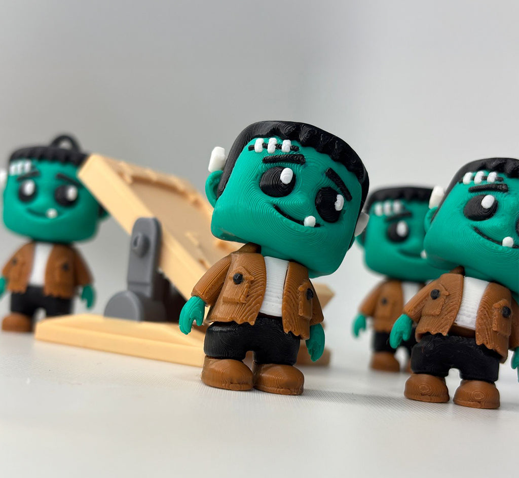 Spooky Baby Frankenstein Halloween Toy & Keychain