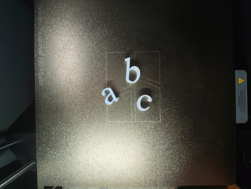 Lowercase Alphabet Style -Times New Roman -