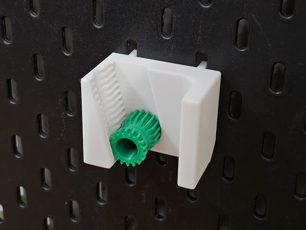 Gravity Broom Holder for IKEA Skadis