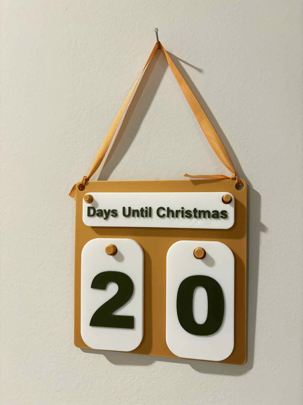 Customizable event hanging sign