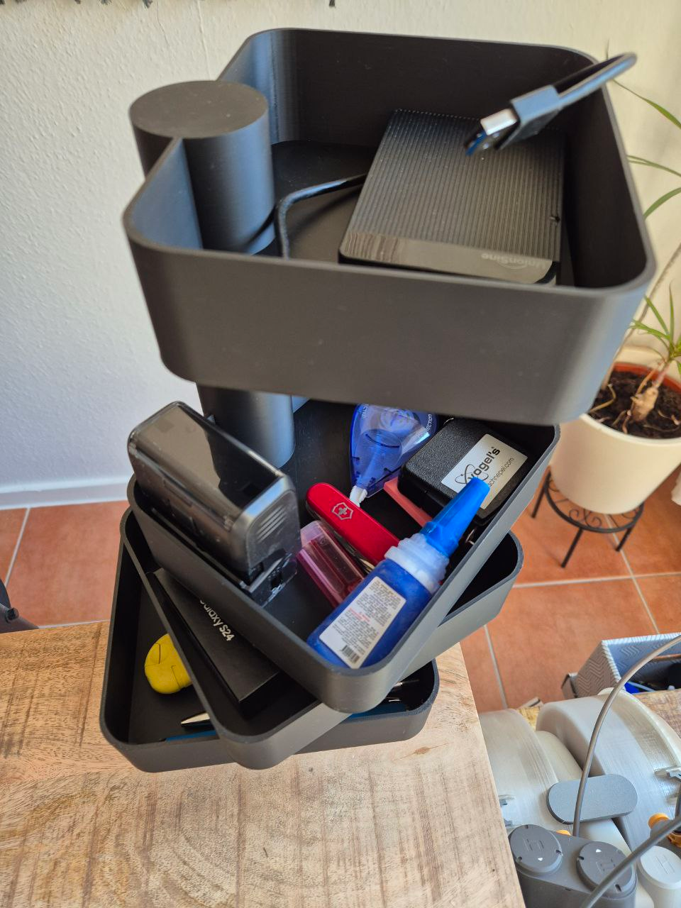 Schreibtisch Regal 360° Modular auch für A1 mini
