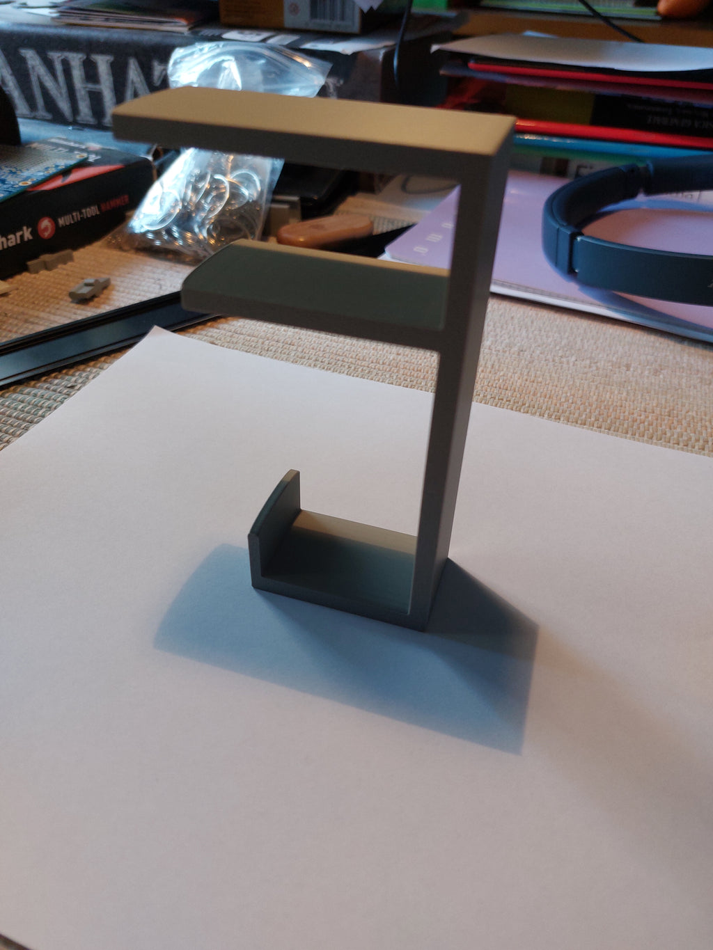 Shelf cable holder