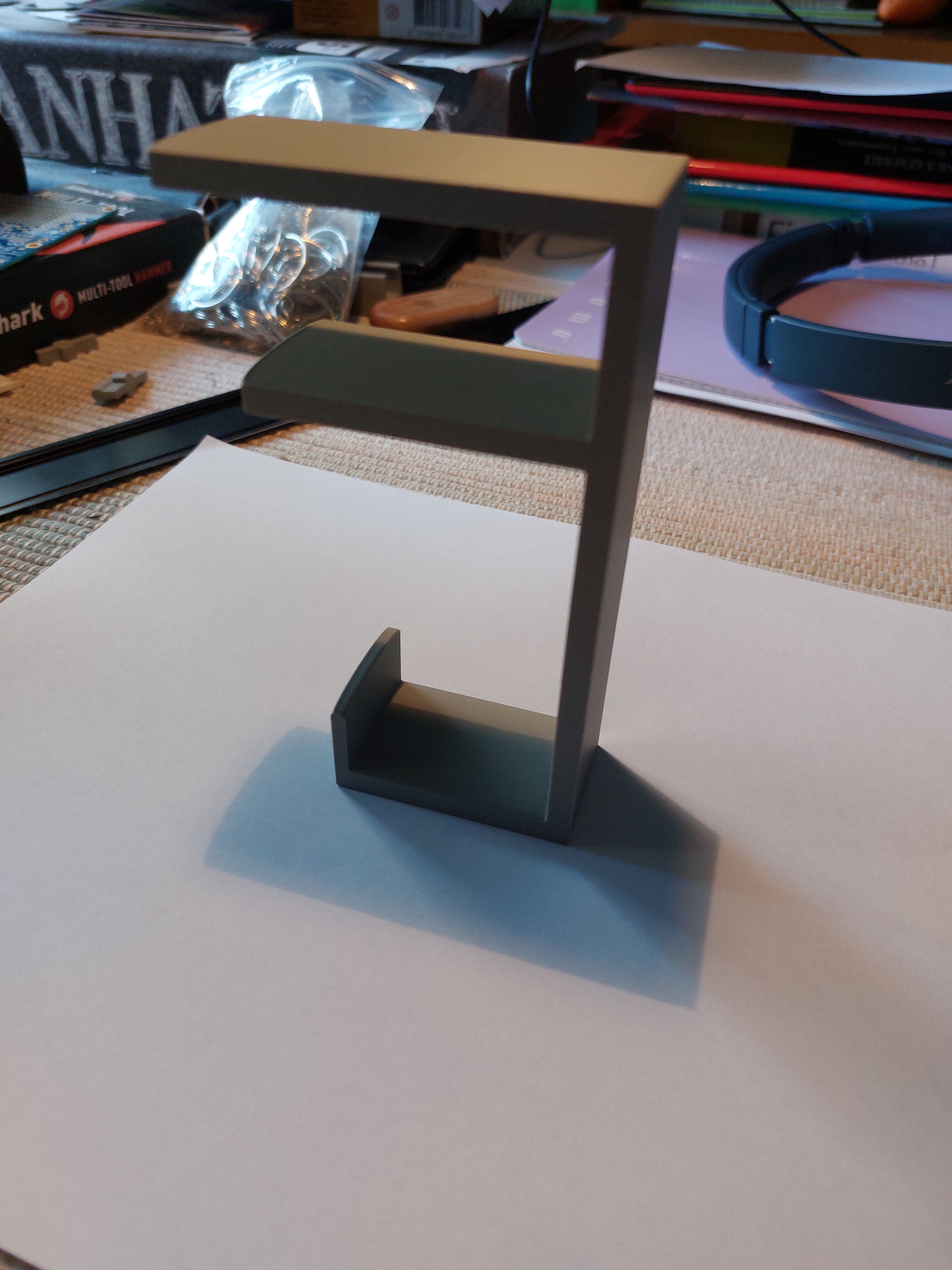 Shelf cable holder