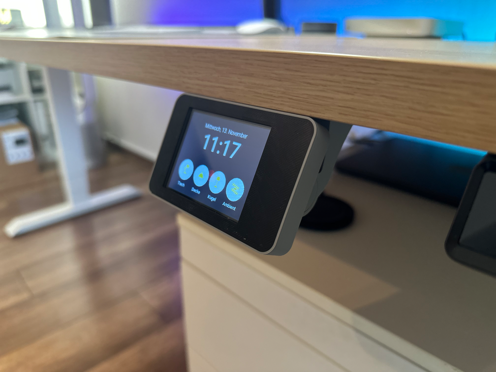 Home Assistant Desk Mount Cheap Yellow Display CYD