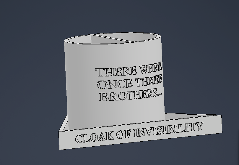Deathly Hallows Pencil Holder