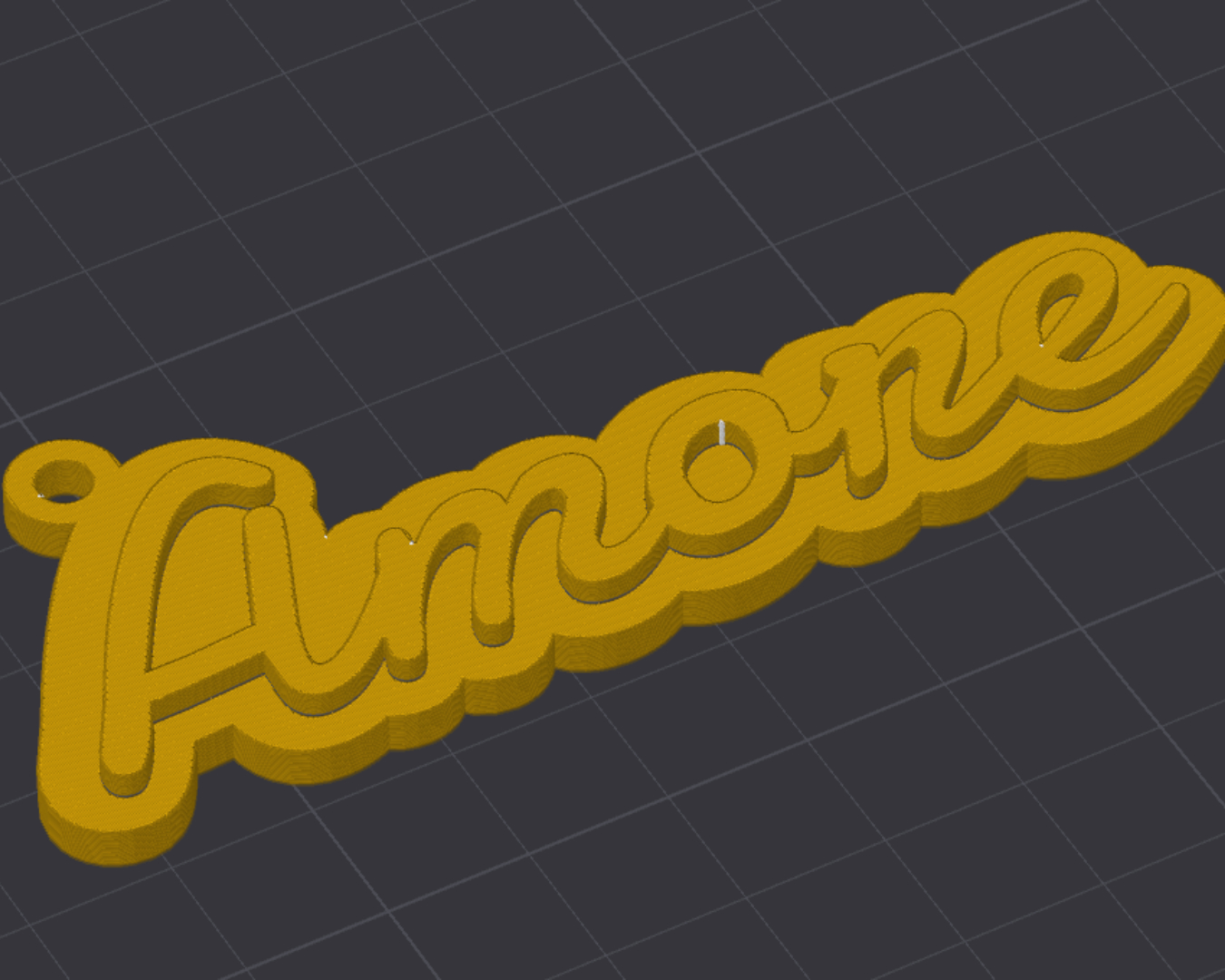 Amore Keychain