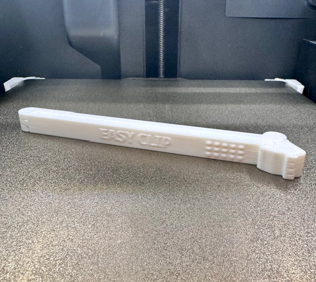 140mm bag clip print in place