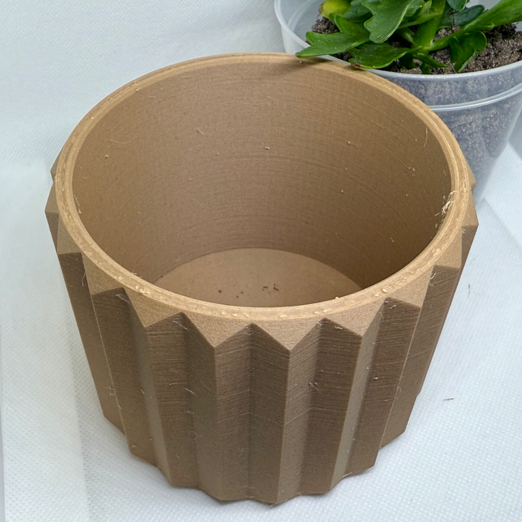 Geometric Column Planter