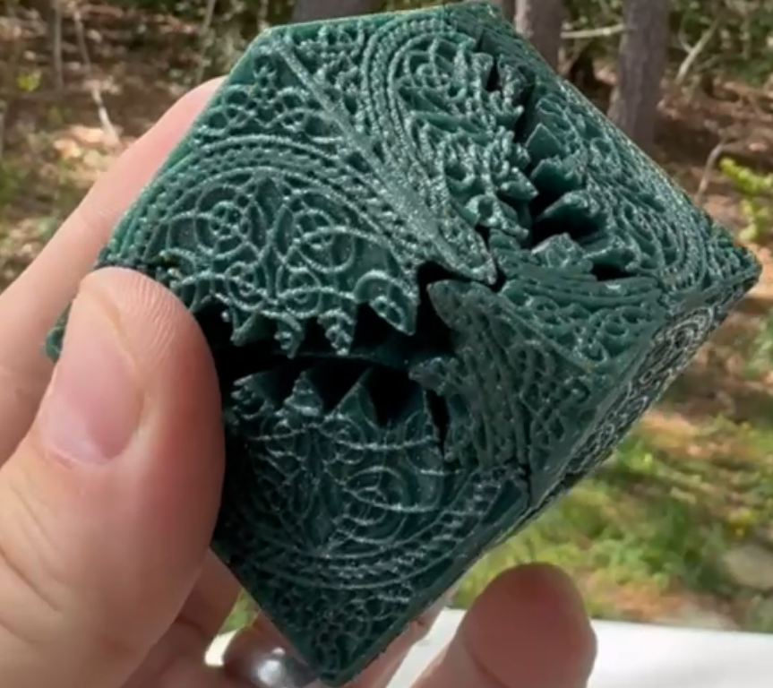 Celtic Fidget Gear Cube