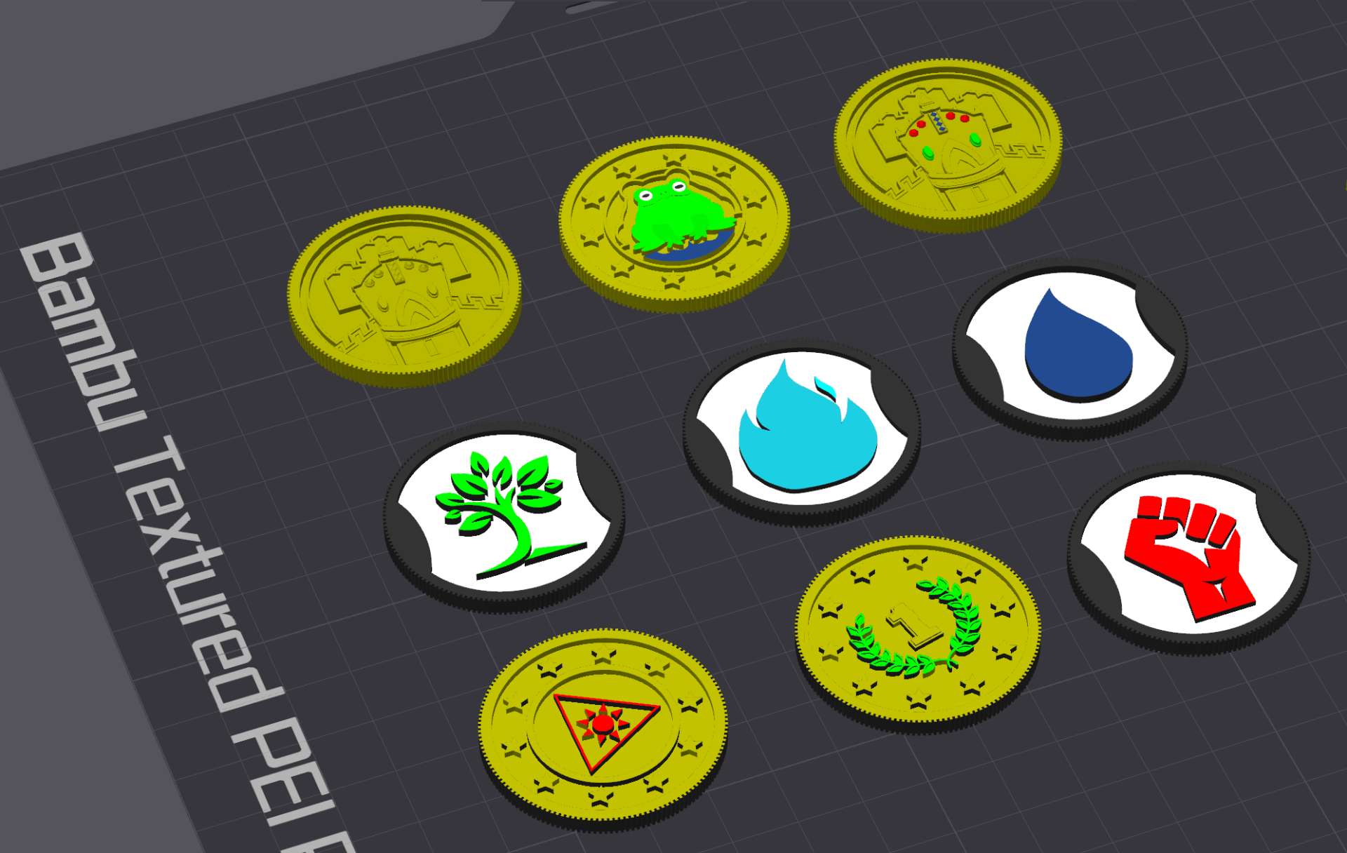 Tokens for Talisman / Board Games