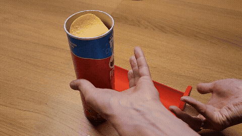 Pringles Tray and lid - with new logo
