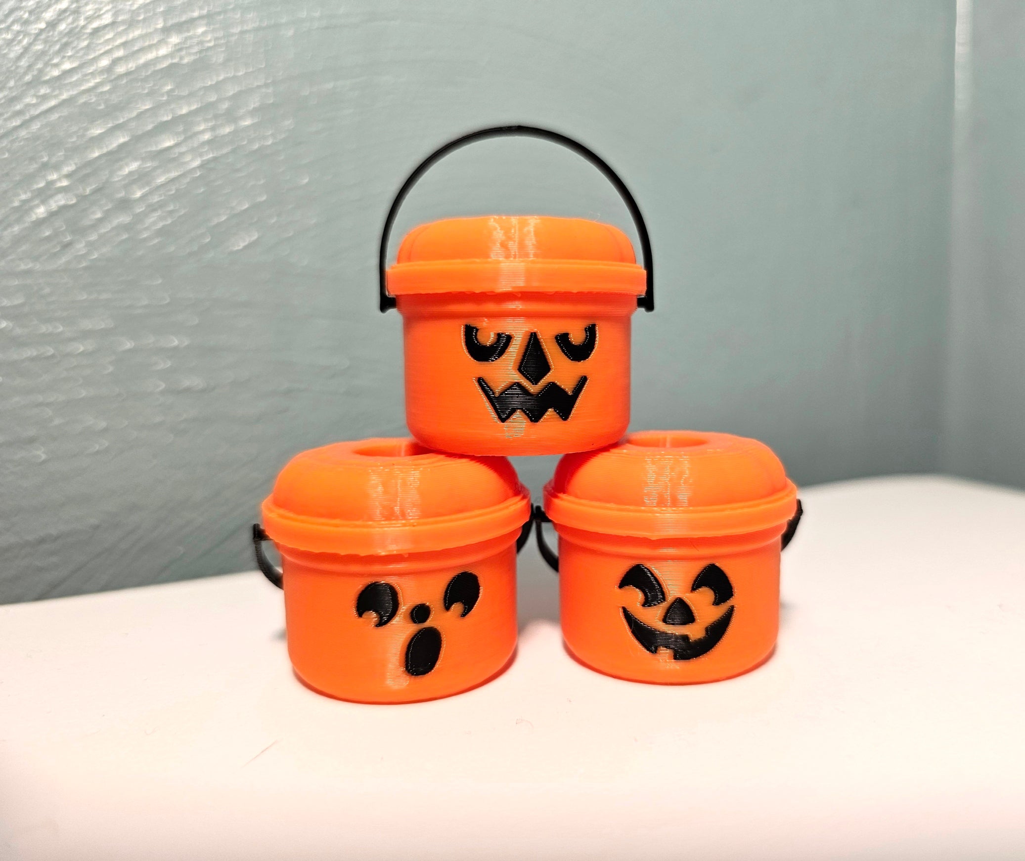 Boo Bucket Straw Buddies