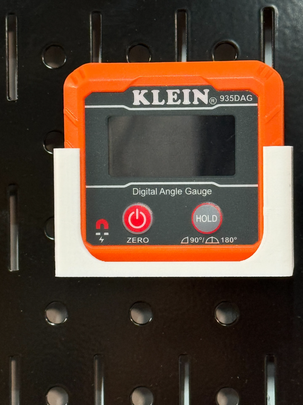 Pegboard Holder for Klein Angle Meter