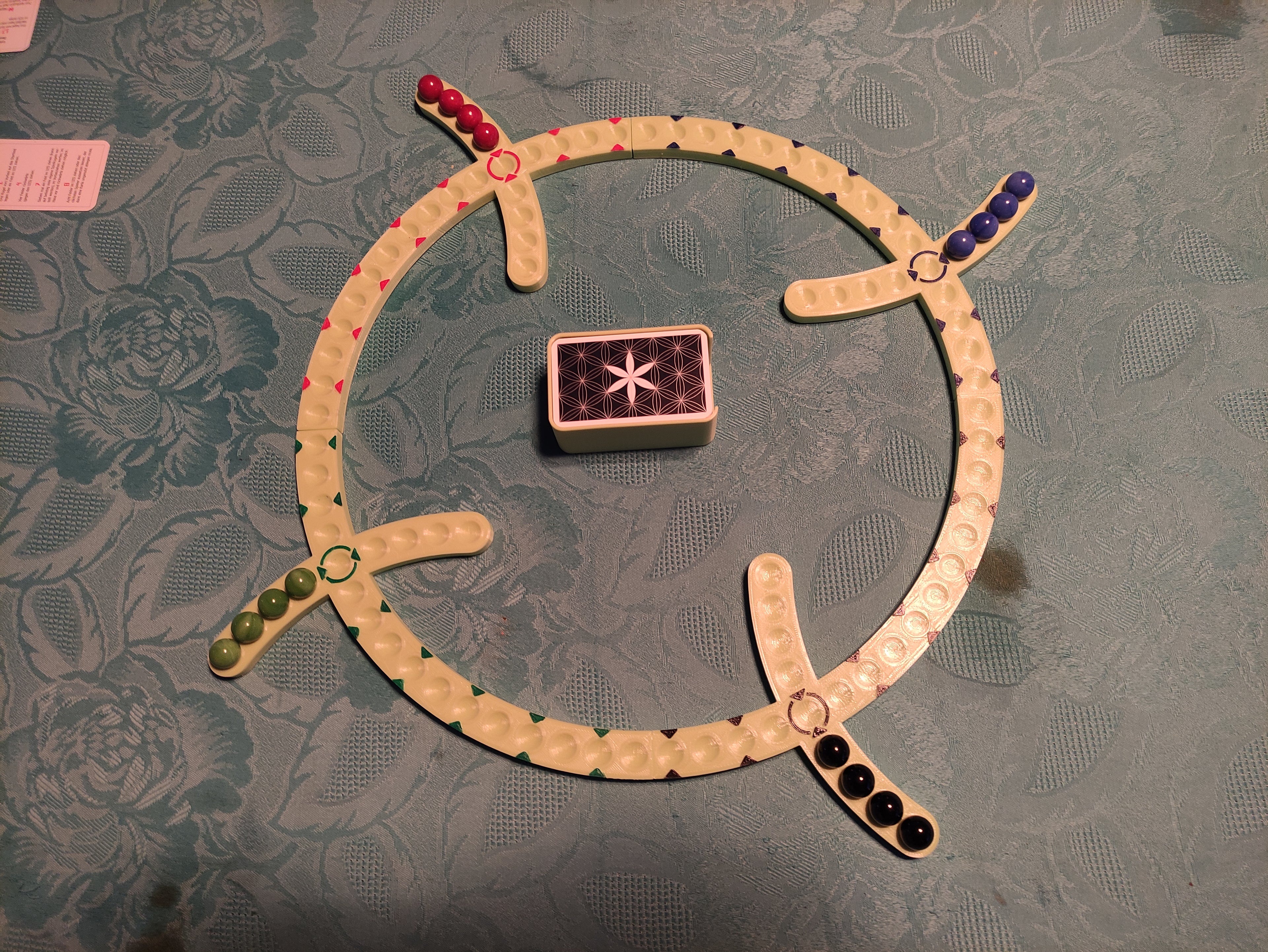 Game Board for TAC / DOG / Ludo / etc.