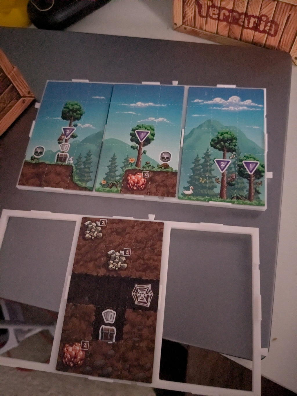 Terraria Board Game Grid