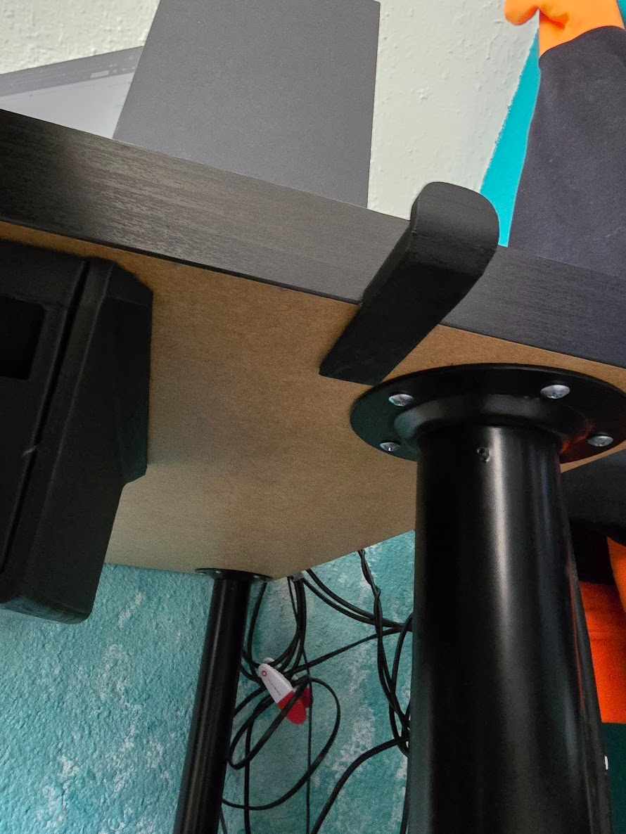 Headphones Desk Hook (Adhesive Req)