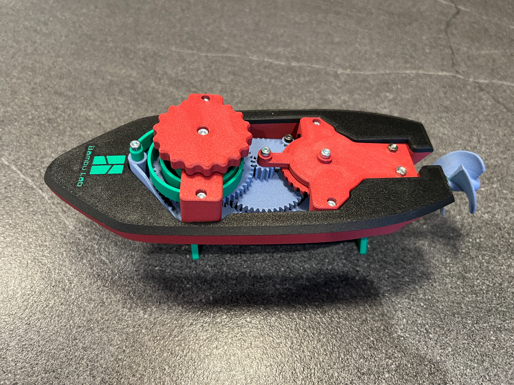 Wind-Up Bathtub Boat - Badewannenboot (Single /Dual Color)