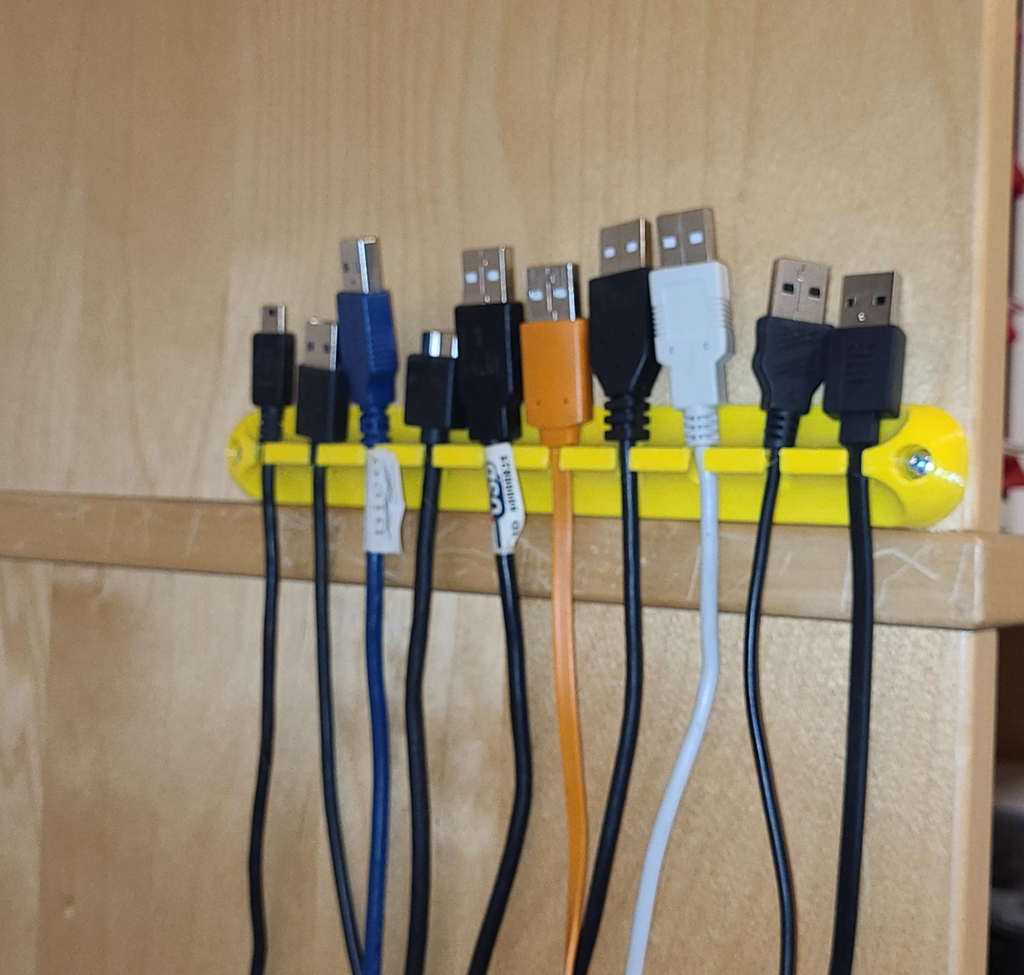usb cable holder