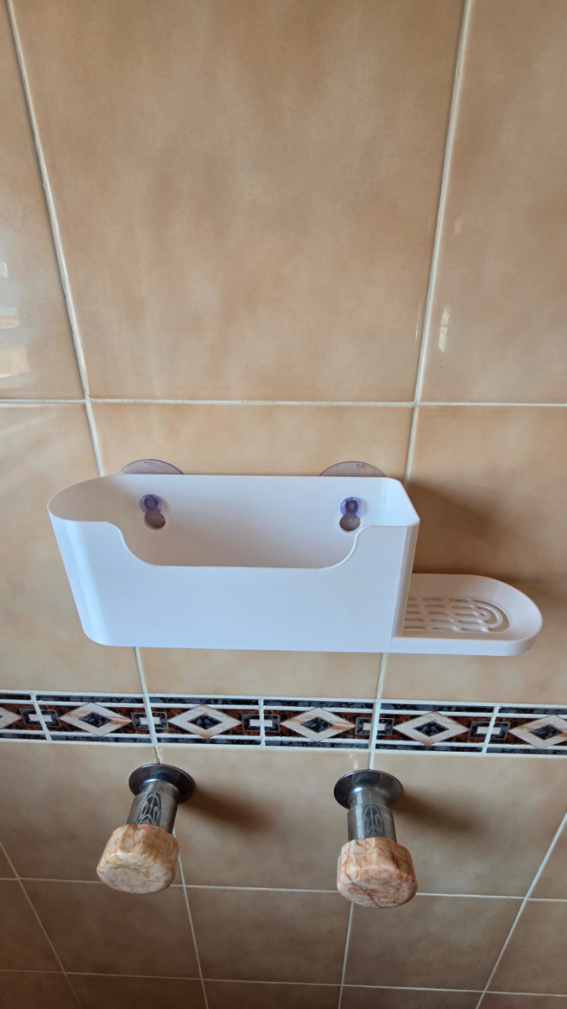 Deluxe Shampoo & Soap bar holder