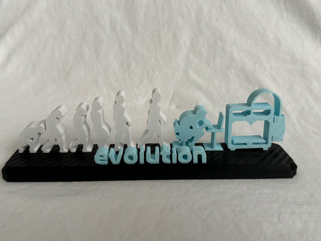 Human Evolution - multi color at once