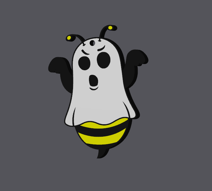 BOO-BEES Keychain