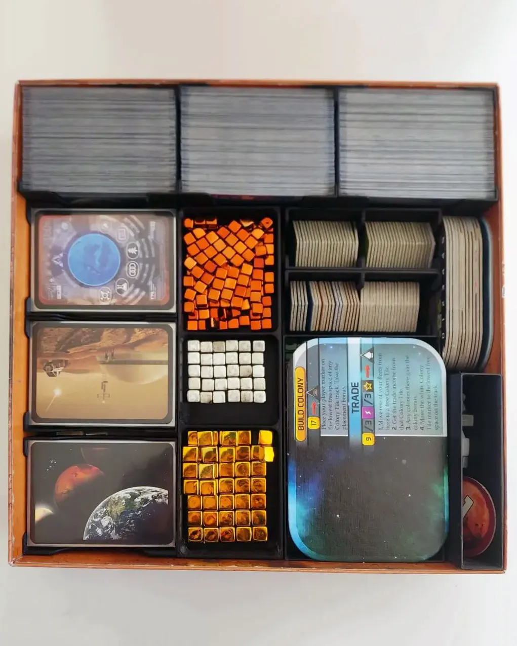Terraforming Mars insert organizer