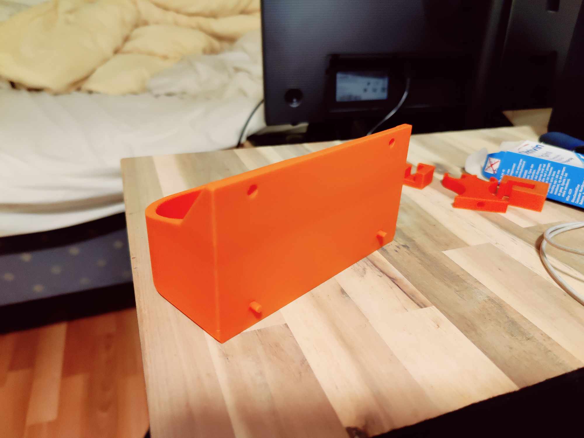 Pegboard spraycan holder