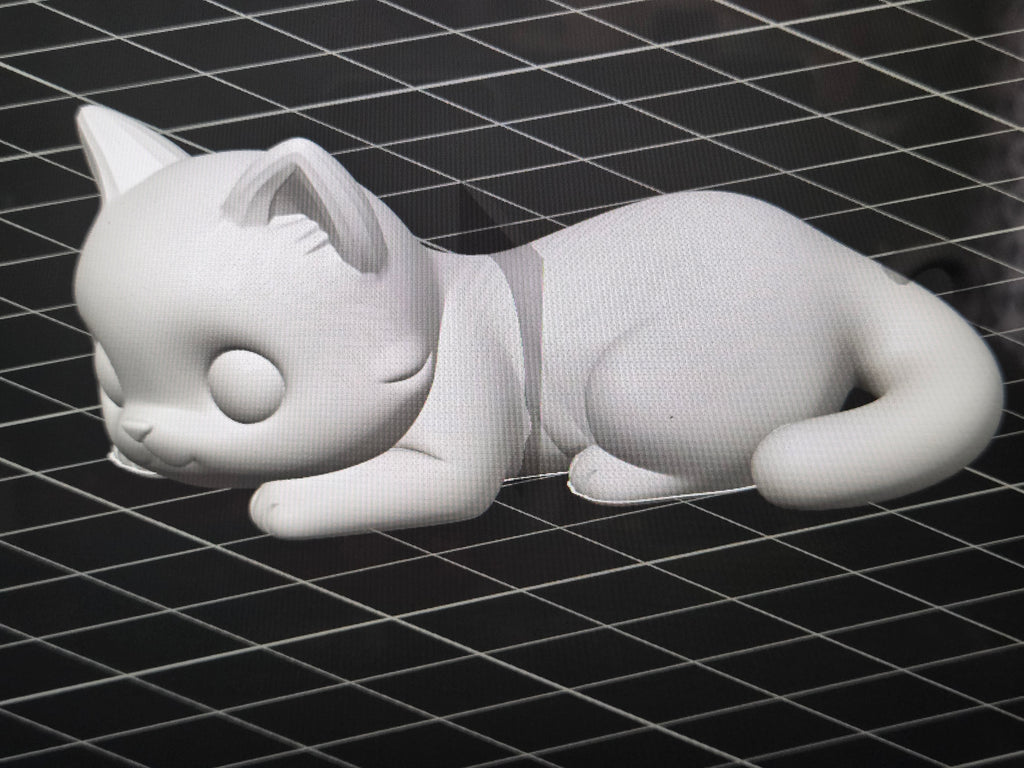Little Flexi Cat and Keychain