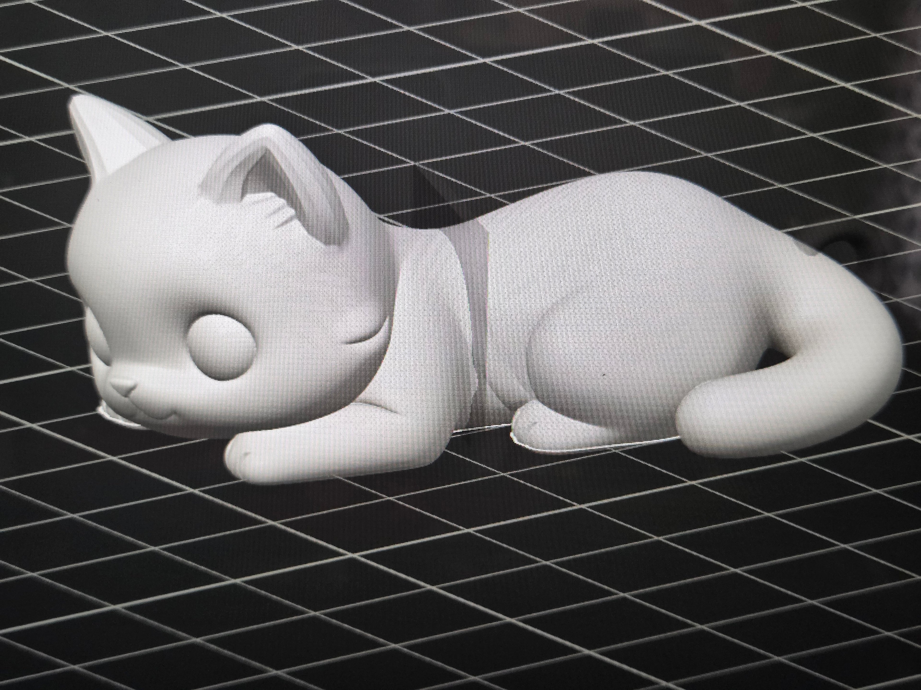 Little Flexi Cat and Keychain