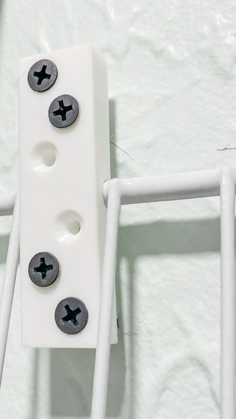 Closet Clothes Rack Reinforced Bracket